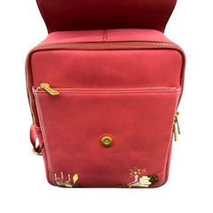 Loungefly! Leather: Harry Potter Large Flap Embroidered Glasses Mini Backpack