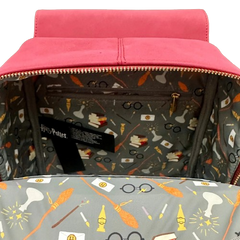 Loungefly! Leather: Harry Potter Large Flap Embroidered Glasses Mini Backpack