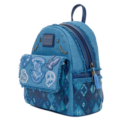 Loungefly! Leather: Warner Brothers Harry Potter Denim Mini Backpack
