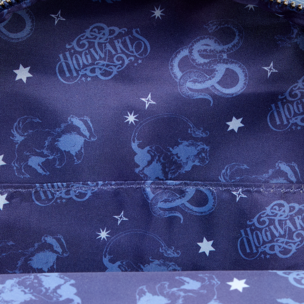 Loungefly! Leather: Warner Brothers Harry Potter Denim Mini Backpack