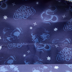 Loungefly! Leather: Warner Brothers Harry Potter Denim Mini Backpack