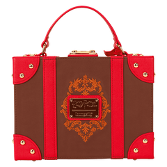 Loungefly! Tote: Harry Potter Hogwarts Express Luggage Cross Body Bag