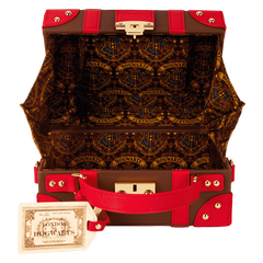 Loungefly! Tote: Harry Potter Hogwarts Express Luggage Cross Body Bag