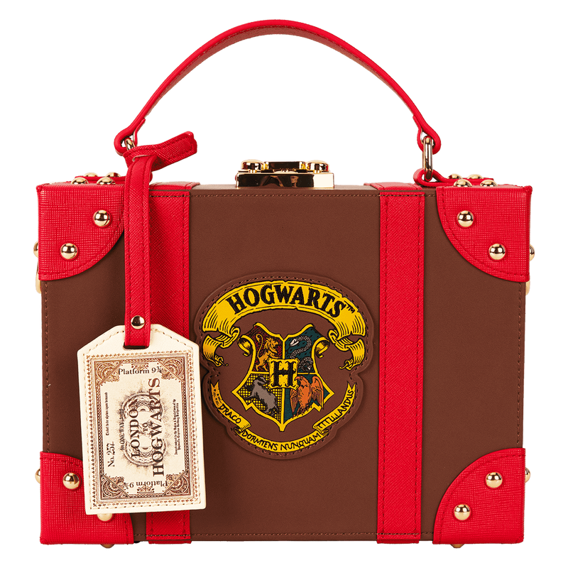 Loungefly! Tote: Harry Potter Hogwarts Express Luggage Cross Body Bag