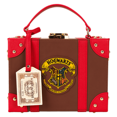Loungefly! Tote: Harry Potter Hogwarts Express Luggage Cross Body Bag