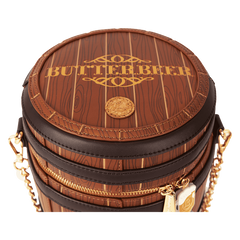Loungefly! Tote: Harry Potter Butter Beer Barrel Crossbody Bag