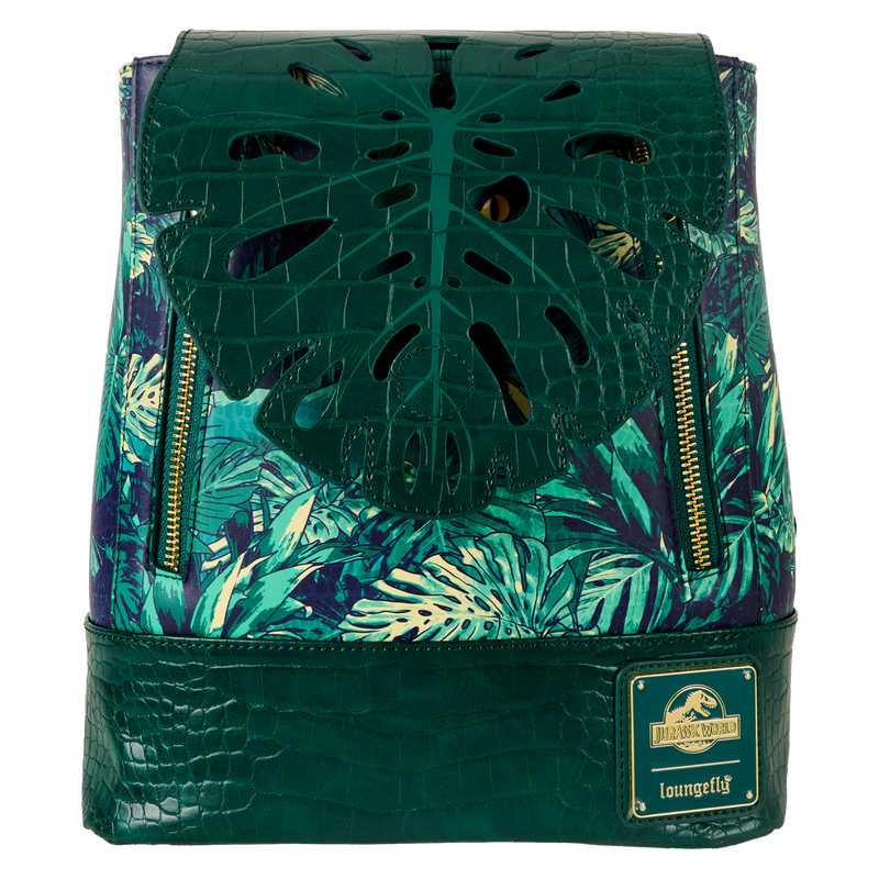 Loungefly! Leather: Universal Jurassic Park Mini Backpack