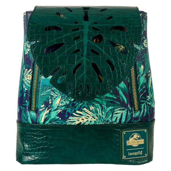 Loungefly! Leather: Universal Jurassic Park Mini Backpack
