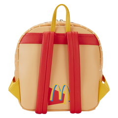 Loungefly! Leather: McDonalds Big Mac Mini Backpack