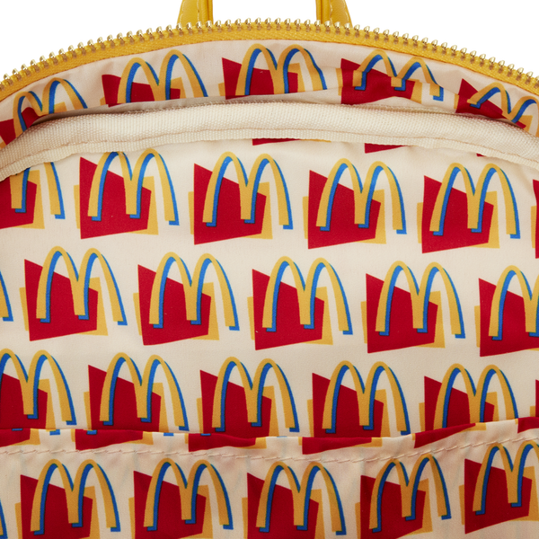 Loungefly! Leather: McDonalds Big Mac Mini Backpack