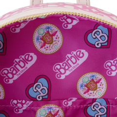 Loungefly! Leather: Barbie Movie Logo Mini Backpack