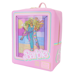 Loungefly! Leather: Barbie Doll Box Triple Lenticular Mini Backpack