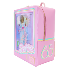 Loungefly! Leather: Barbie Doll Box Triple Lenticular Mini Backpack