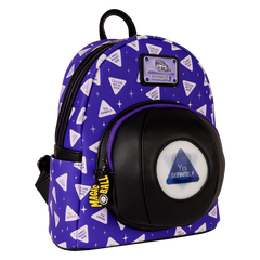 Loungefly! Leather: Mattel Magic 8 Ball Mini Backpack