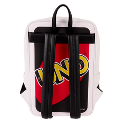 Loungefly! Leather: Mattel Uno Reverse Card Mini Backpack