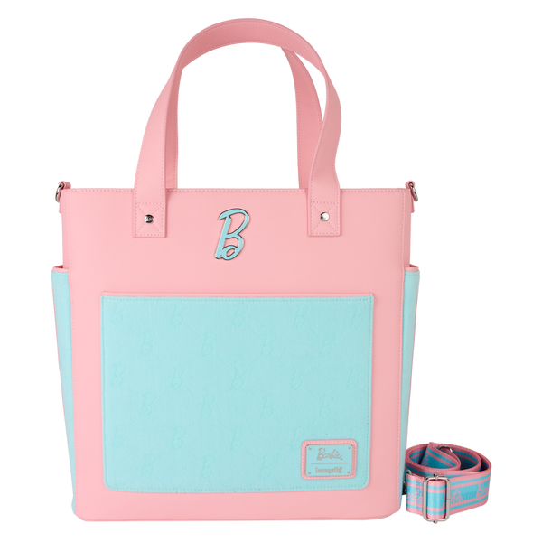 Loungefly! Tote Bag: Mattel Classic Barbie Convertible Tote Bag