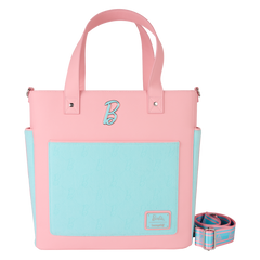Loungefly! Tote Bag: Mattel Classic Barbie Convertible Tote Bag
