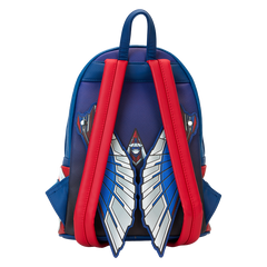 Loungefly! Leather: Marvel Captain America Brave New World Cosplay Mini Backpack