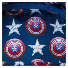 Loungefly! Leather: Marvel Captain America Brave New World Cosplay Mini Backpack