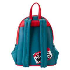 Loungefly! Leather: Marvel Spiderverse Miles Morales Hoody Cosplay Mini Backpack