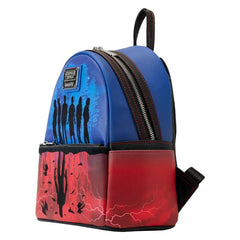 Loungefly! Leather: Netflix Stranger Things Upside Down Shadows Mini Backpack