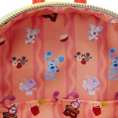 Loungefly! Leather: Blues Clues Open House Mini Backpack