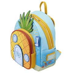 Loungefly! Leather: Nickelodeon Spongebob Squarepants Pineapple House Mini Backpack