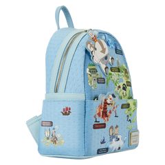 Loungefly! Leather: Nickelodeon Avatar The Last Airbender Map Mini Backpack