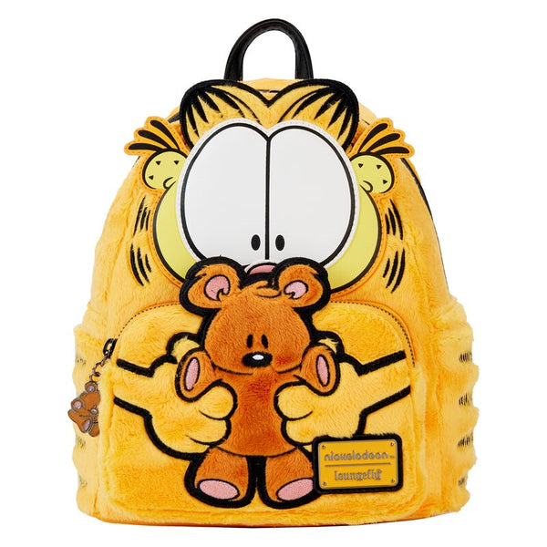 Loungefly! Leather: Nickelodeon Garfield And Pooky Mini Backpack