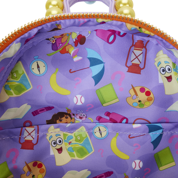 Loungefly! Leather: Nickelodeon Dora Backpack Cosplay Mini Backpack