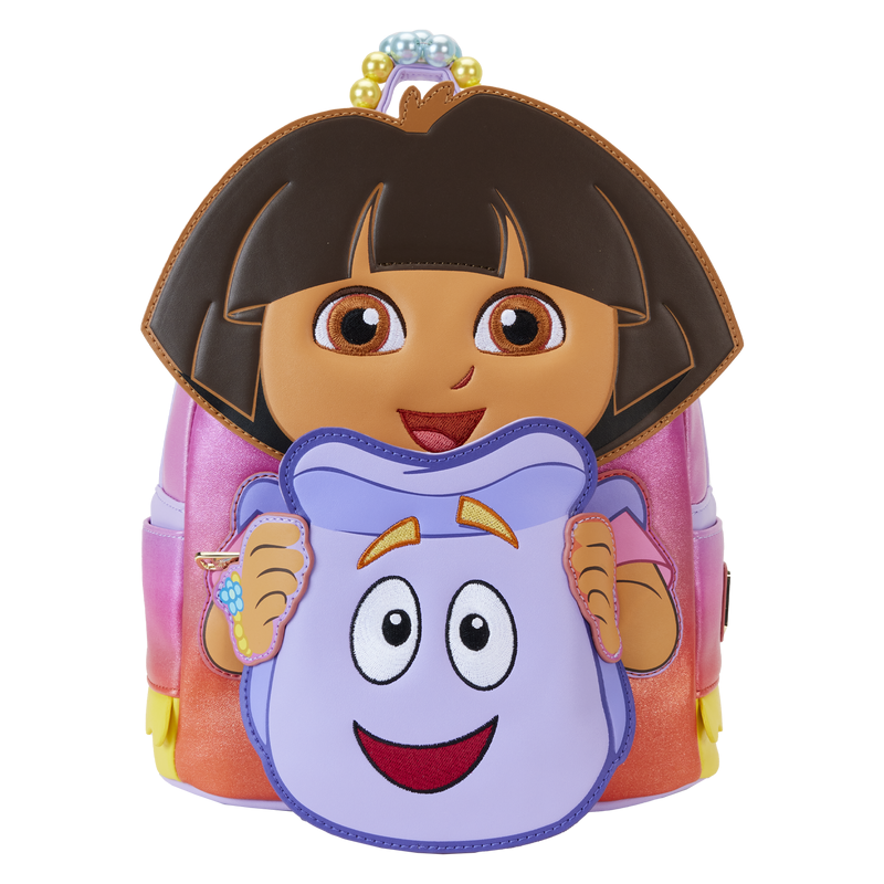 Loungefly! Leather: Nickelodeon Dora Backpack Cosplay Mini Backpack