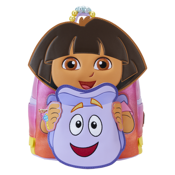 Loungefly! Leather: Nickelodeon Dora Backpack Cosplay Mini Backpack