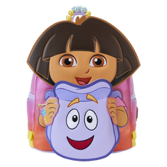 Loungefly! Leather: Nickelodeon Dora Backpack Cosplay Mini Backpack