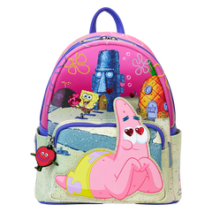 Loungefly! Leather: Spongebob and Patrick Mini Backpack