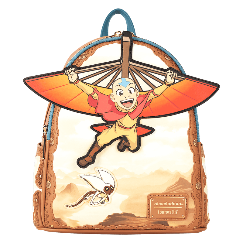 Loungefly! Leather: Nickelodeon Avatar The Last Airbender Mini Backpack