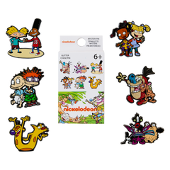 Loungefly! Blind Box Pin: Nickelodeon Nick Retro Mystery Box Pins