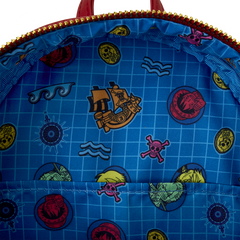 Loungefly! Leather: Toei One Piece Mini Backpack