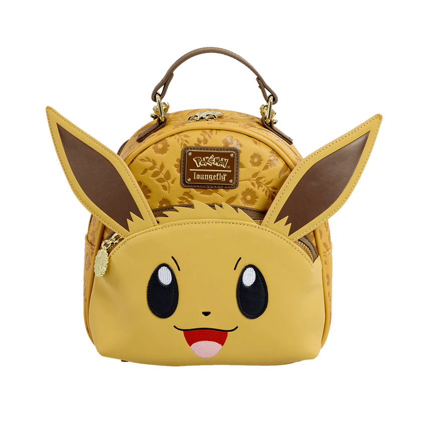 Loungefly! Leather: Pokemon Eevee Cosplay Convertible Backpack