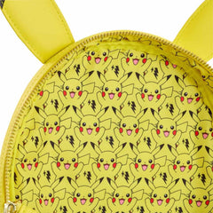 Loungefly! Leather: Pokemon Pikachu Minimalist Mini Backpack