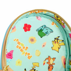 Loungefly! Leather: Pokemon Pool Party Mini Backpack