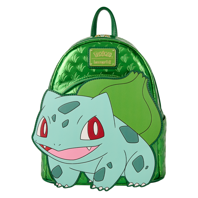 Loungefly! Leather: Pokemon Bulbasaur Mini Backpack