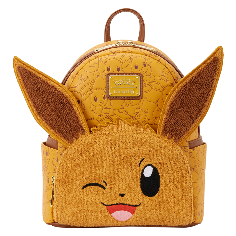 Loungefly! Leather: Pokemon Eevee Mini Backpack
