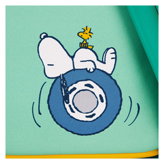 Loungefly! Leather: Peanuts Snoopy Road Trip Mini Backpack