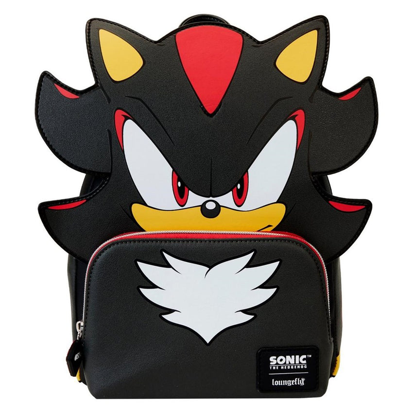 Loungefly! Leather: Sega Shadow Collection Cosplay Mini Backpack