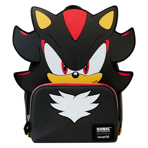 Loungefly! Leather: Sega Shadow Collection Cosplay Mini Backpack