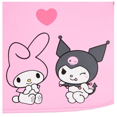 Loungefly! Leather: Sanrio My Melody Kuromi Double Pocket Mini Backpack