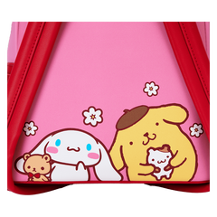 Loungefly! Leather: Sanrio Hello Kitty and Friends Color Block Mini Backpack