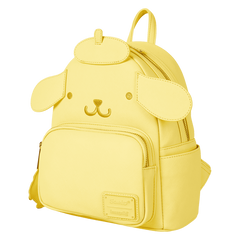 Loungefly! Leather: Sanrio Pompompurin Clean Mini Backpack