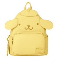 Loungefly! Leather: Sanrio Pompompurin Clean Mini Backpack