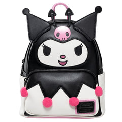 Loungefly! Leather: Sanrio Kuromi Cosplay Moving Wings Mini Backpack